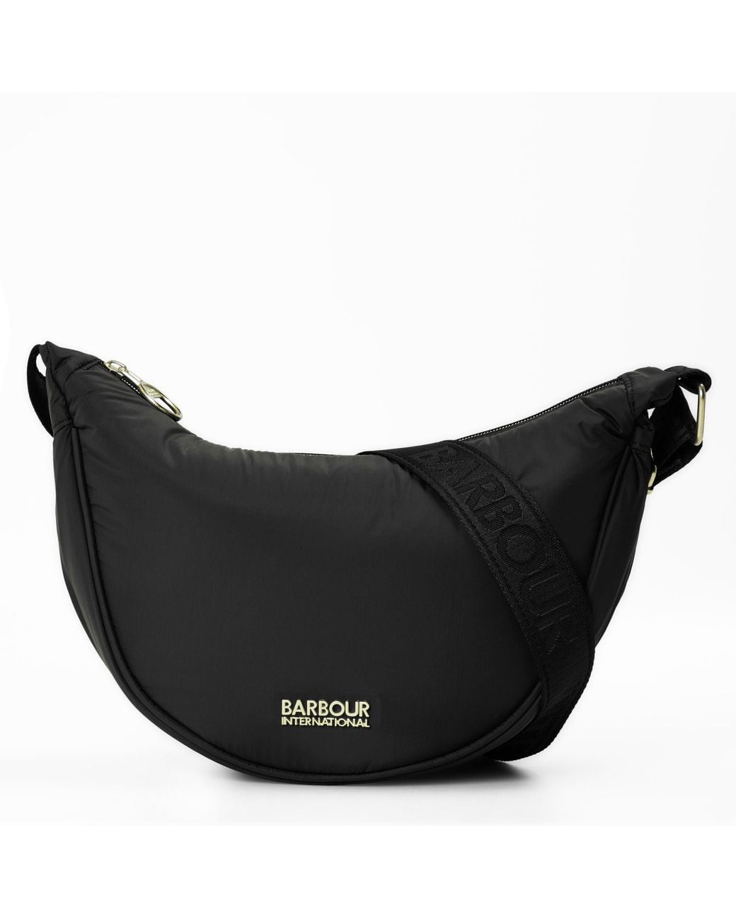 Barbour Black Monaco Sling Bag