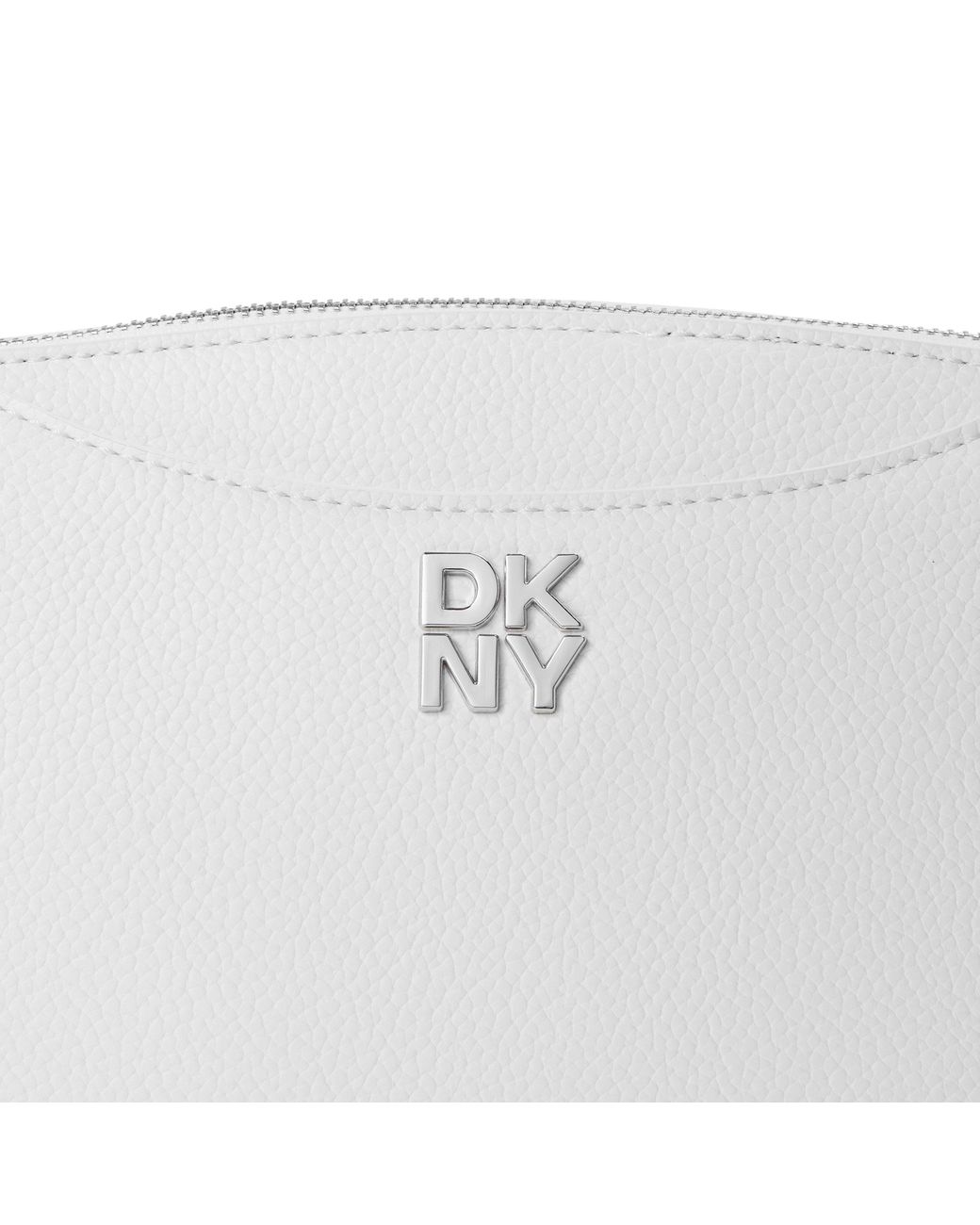 DKNY White Gallen Crossbody Bag