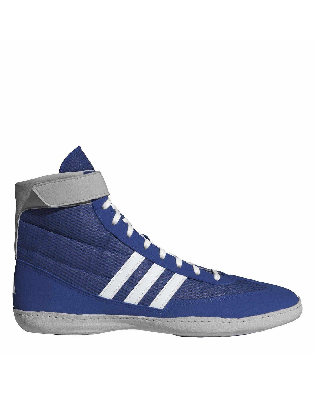 Adidas Blue Combat Speed 4 Wrestling Shoes for men