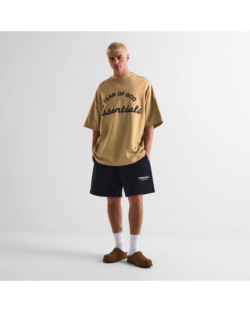 Fear Of God Natural Oversized T-Shirt for men