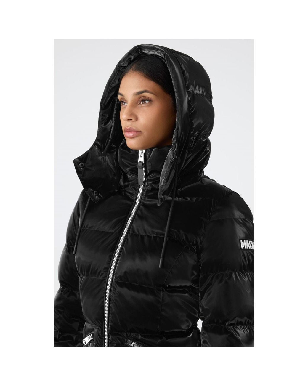 Mackage Black Madalyn Glo Short Puffer Jacket