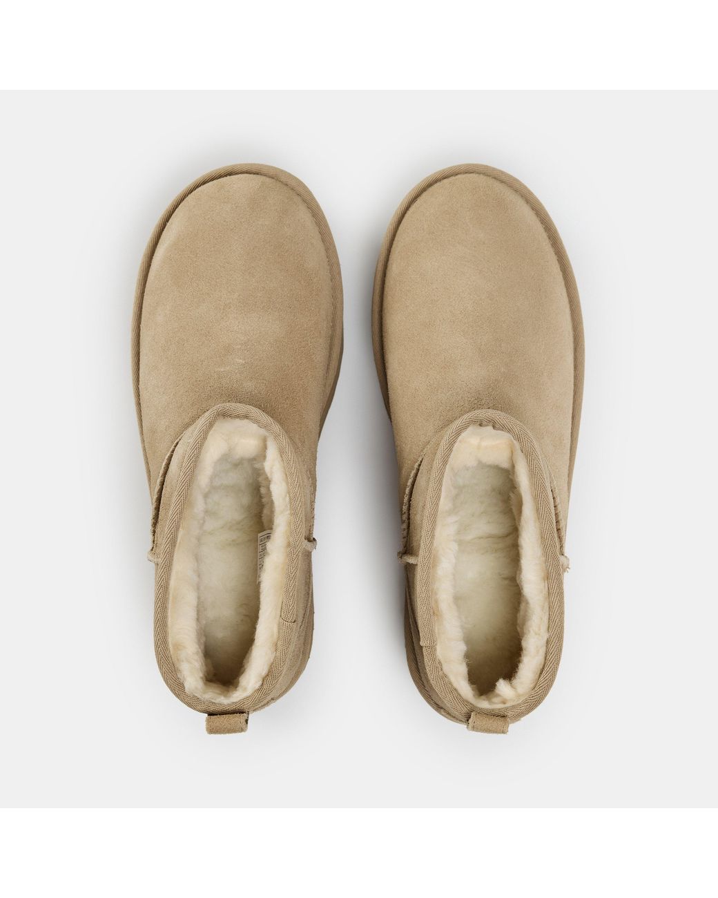 Ugg Natural Ultra Mini Platform Boots