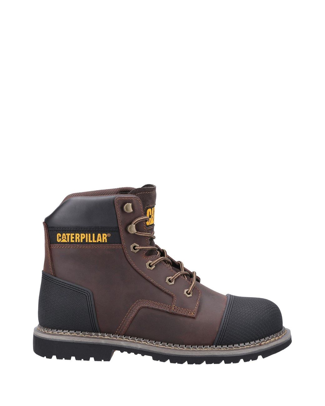 Caterpillar Brown Powerplant S3 Safety Boot for men