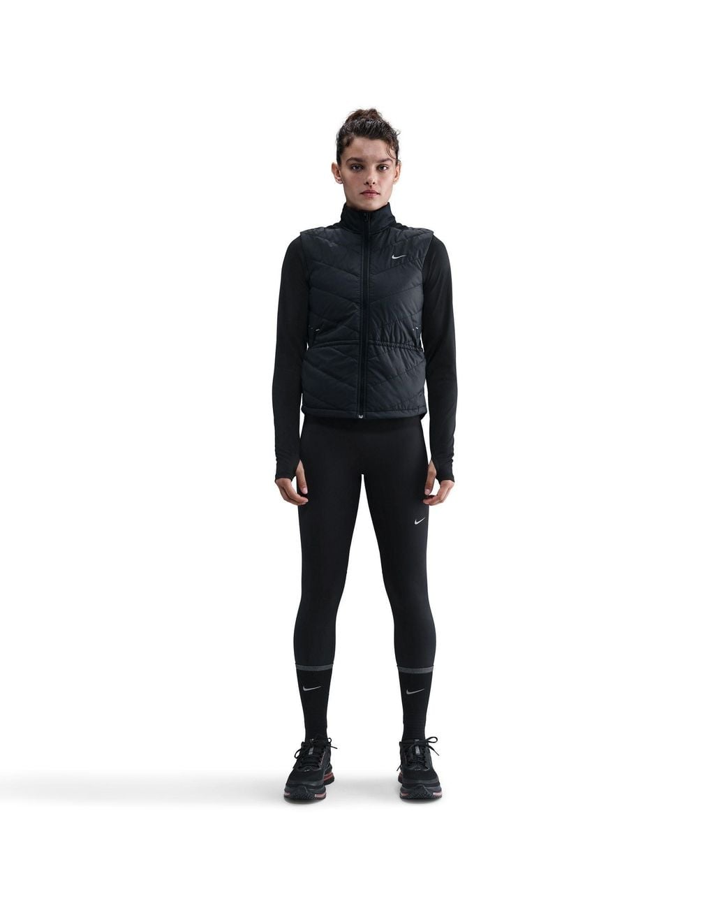 Nike Black Performance Running Vest