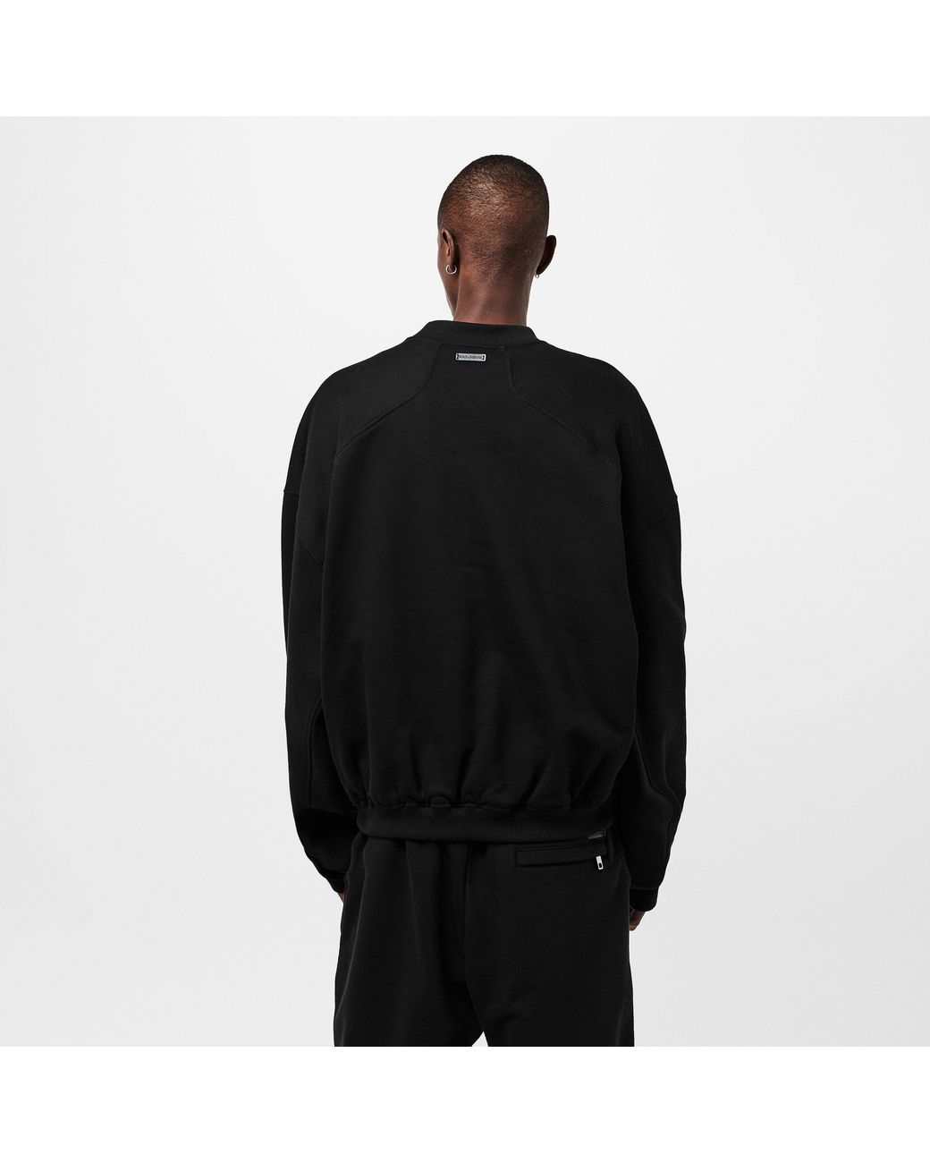 Dolce & Gabbana Black Crew Jumper for men