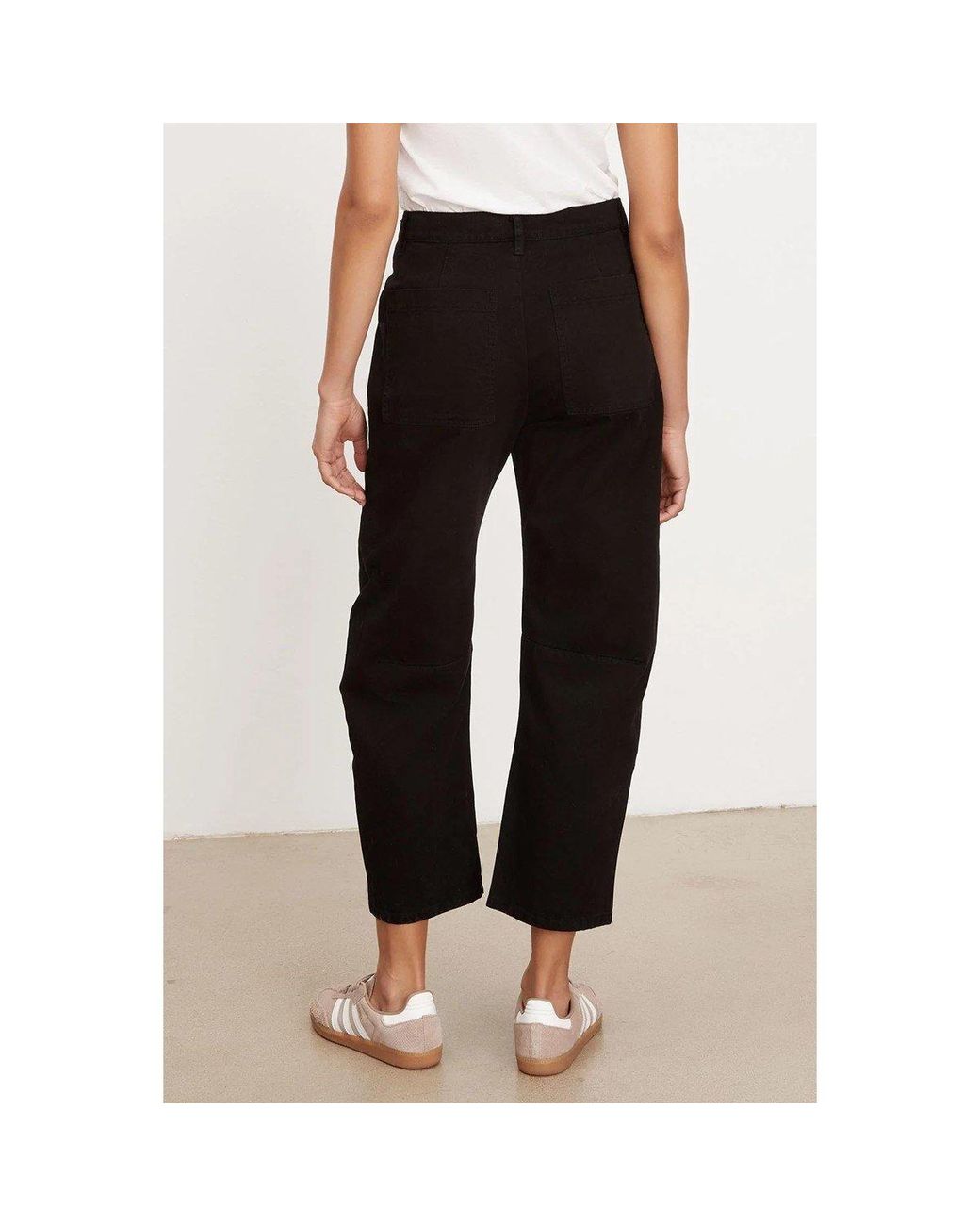 Velvet By Graham & Spencer Black Tailored Trousers