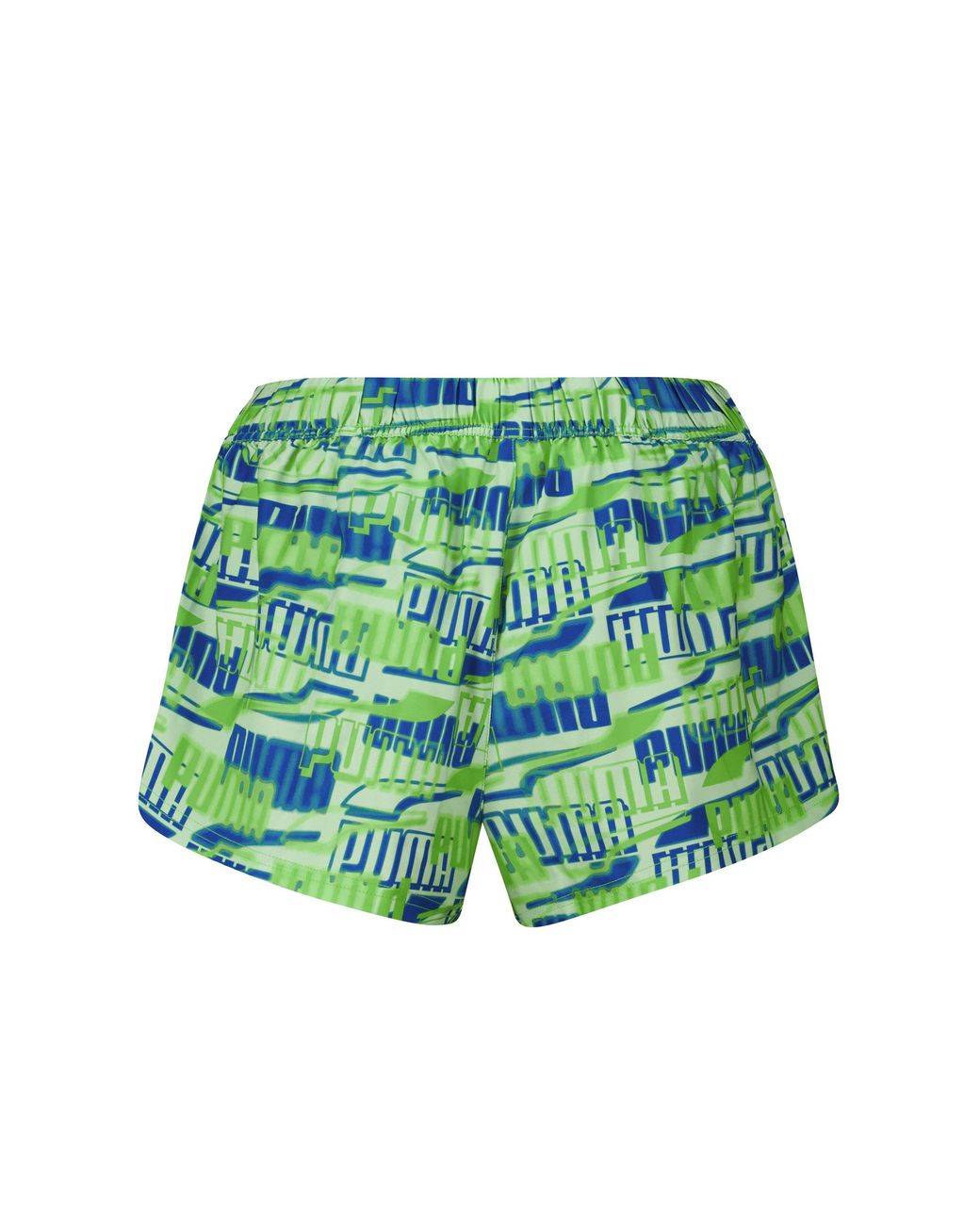 PUMA Green Printed Woven Swim Shorts