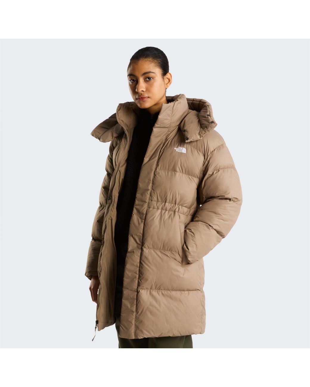 The North Face Brown Tnf Puf Ovs Park