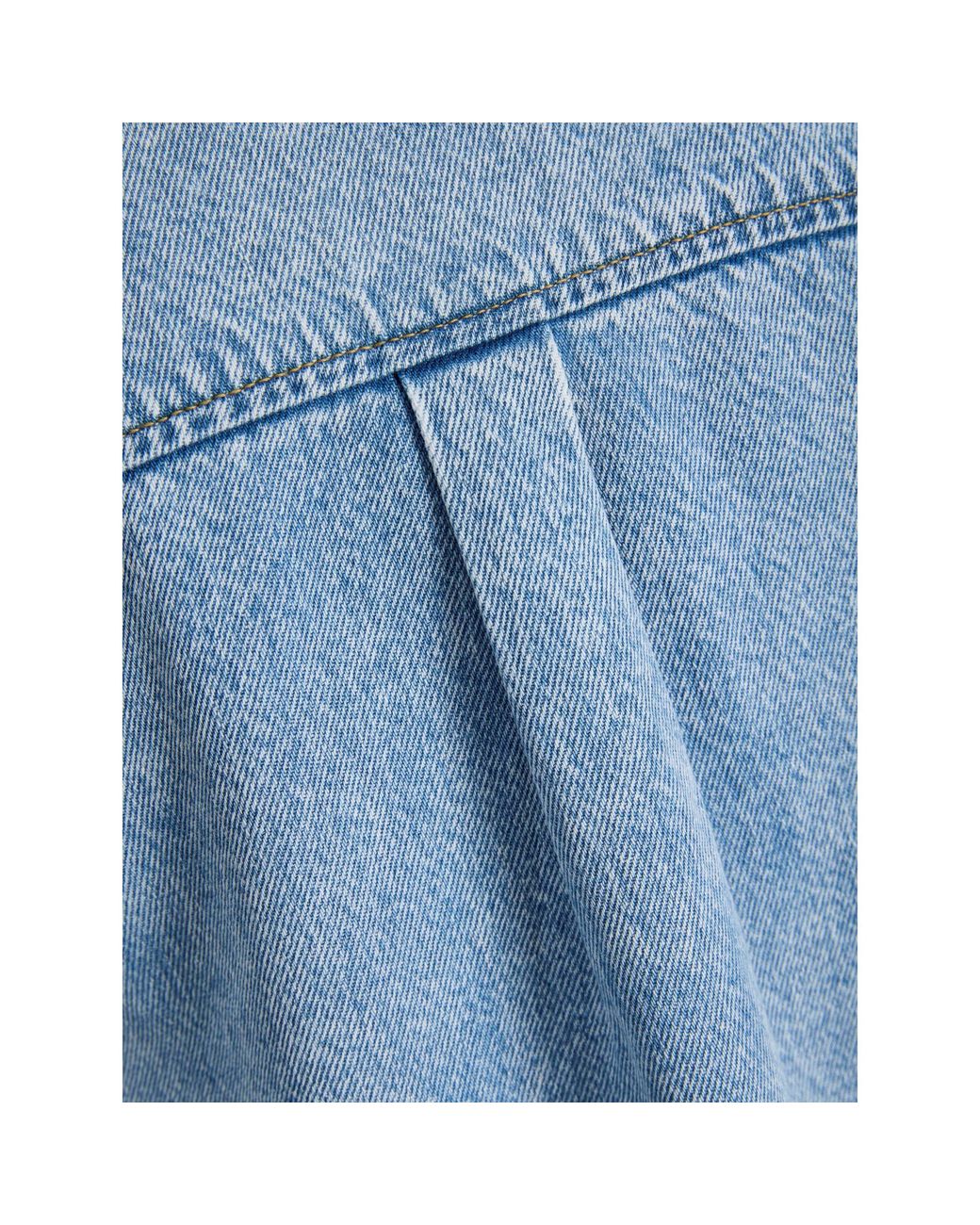 JJXX Blue Denim Shirt Dress