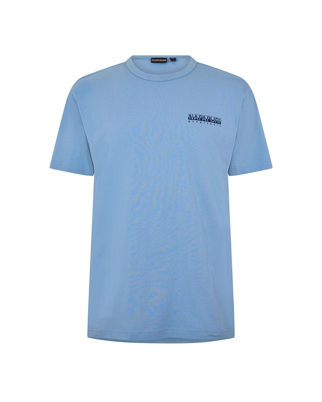 Napapijri Blue Graphic T-Shirt for men