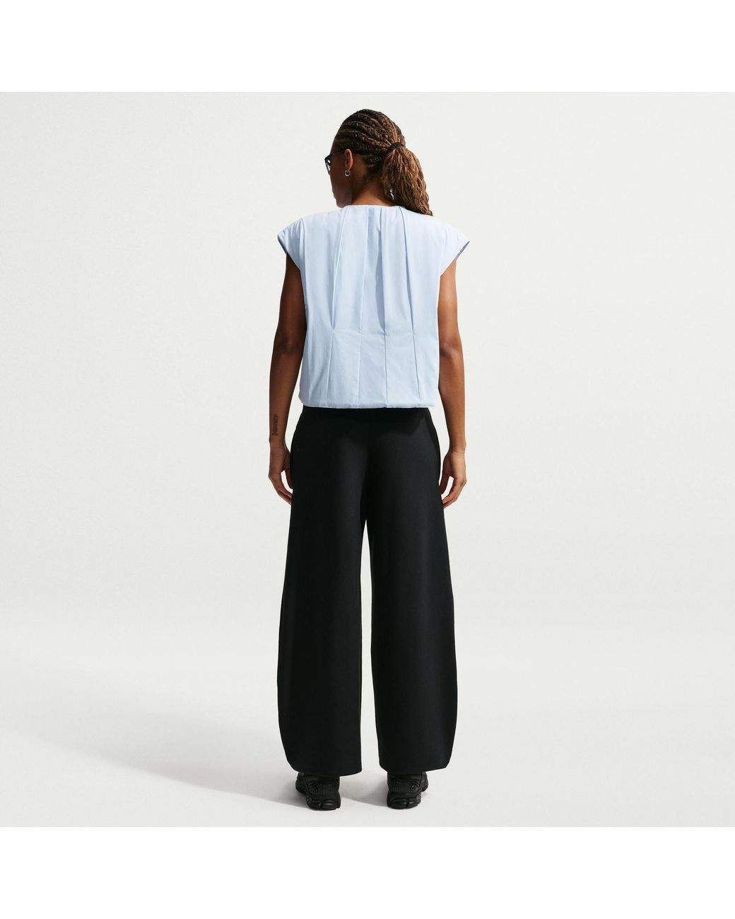 Nike Black Closed Hem Fleece Jogging Bottoms