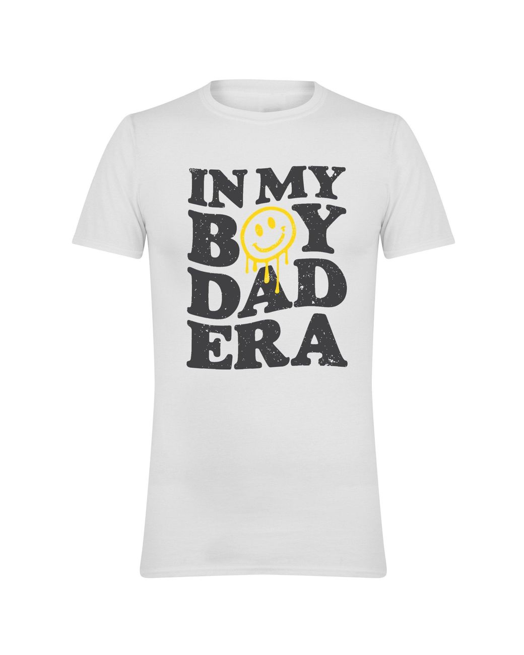 AWD White Fathers Day Adult Printed Tee