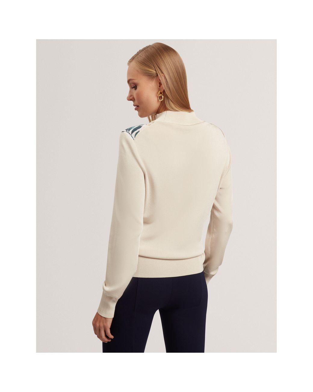 Ted Baker Blue Knitted Top