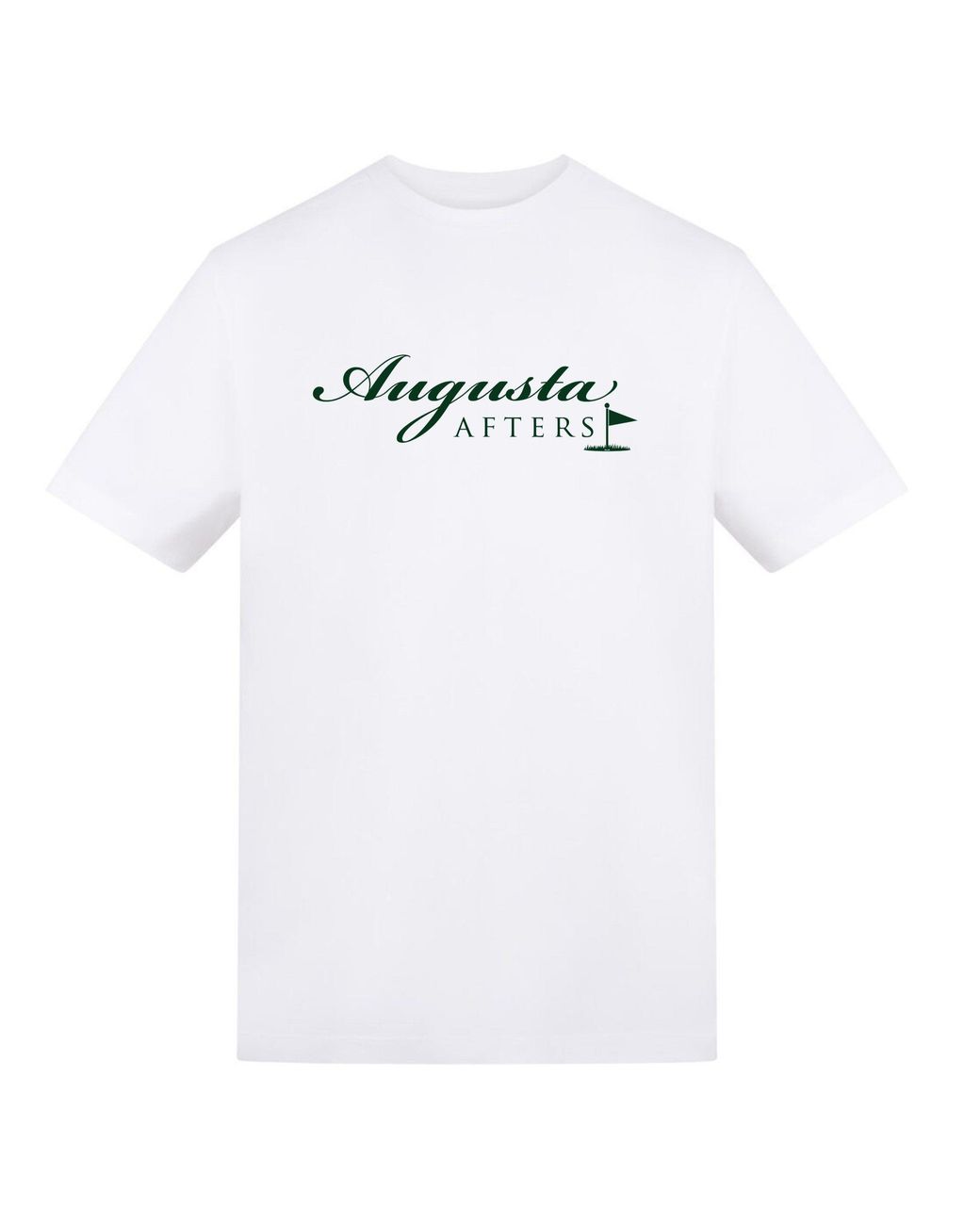 AWD White Adults Printed Golf Tee