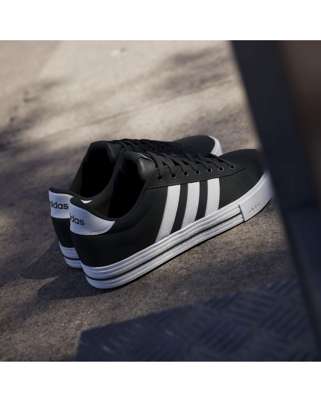 Adidas Black Daily 4.0 Shoes Adults for men