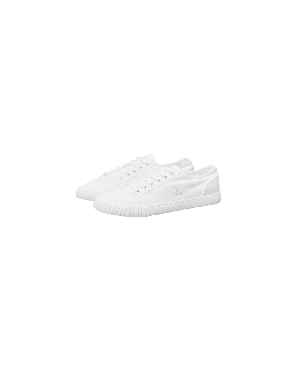 Calvin Klein White Low-Top Trainers for men