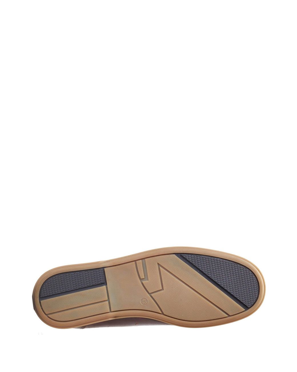 Base London Brown Stern Leather Low-Top Trainers for men