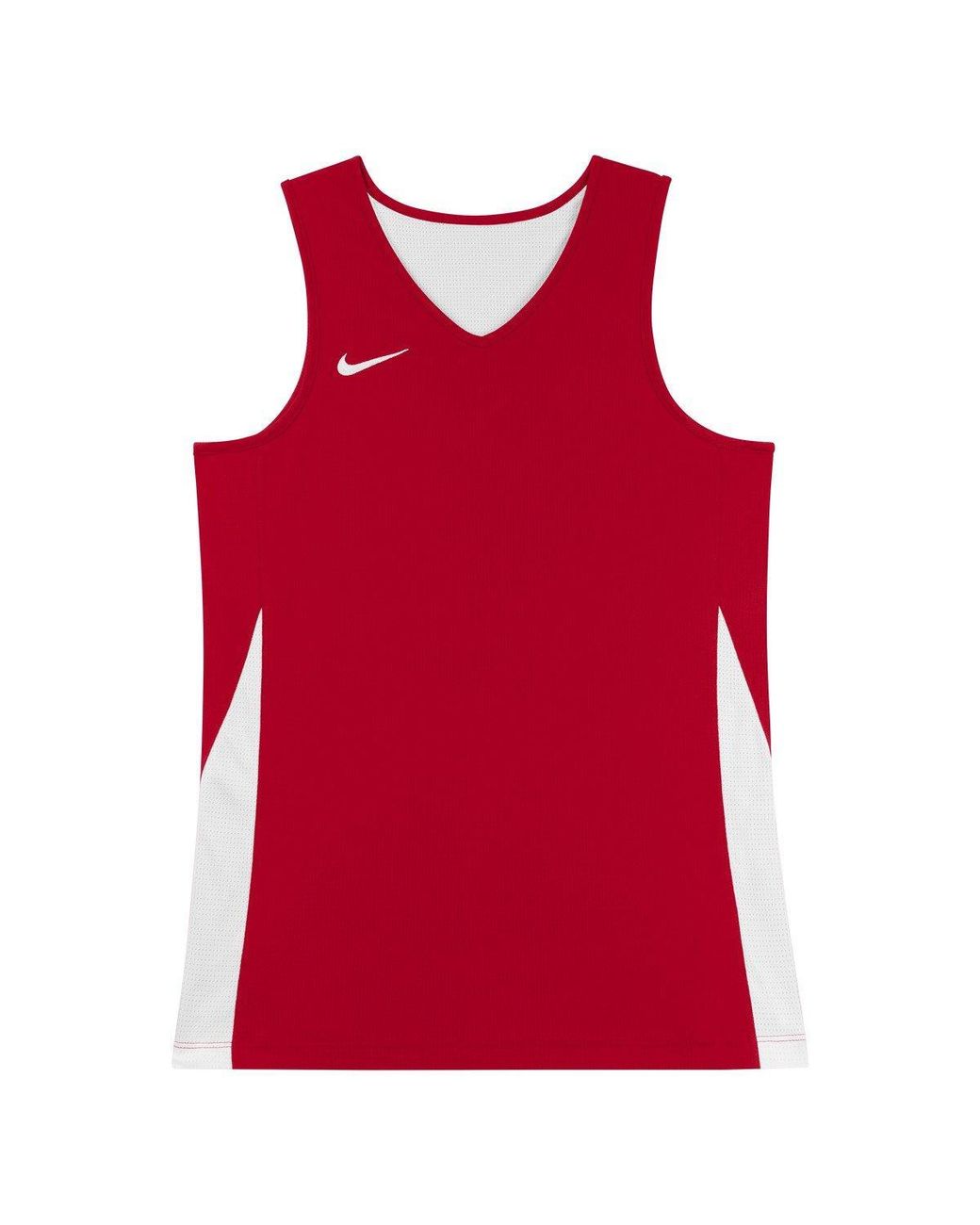 Nike White Performance Basketball Jersey for men