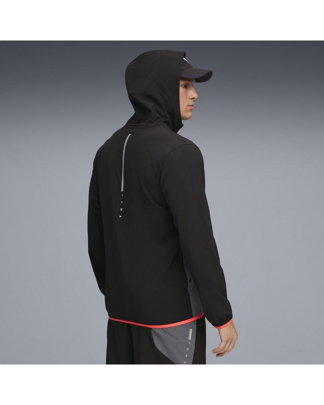 PUMA Black Flex Woven Tracksuit for men
