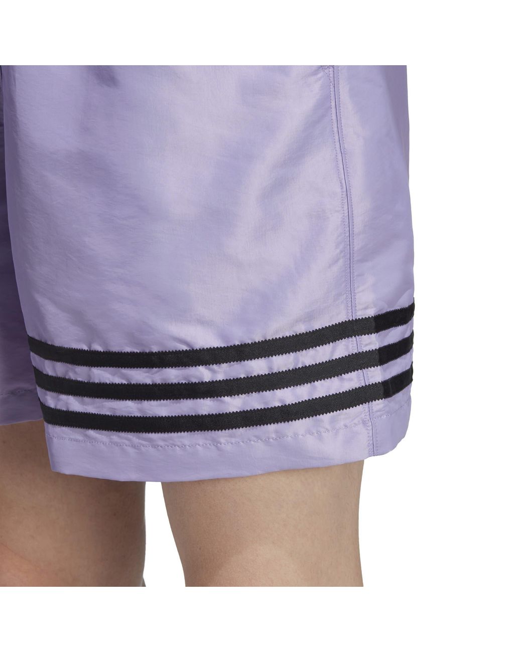 Adidas Originals Purple Performance Gym Shorts for men