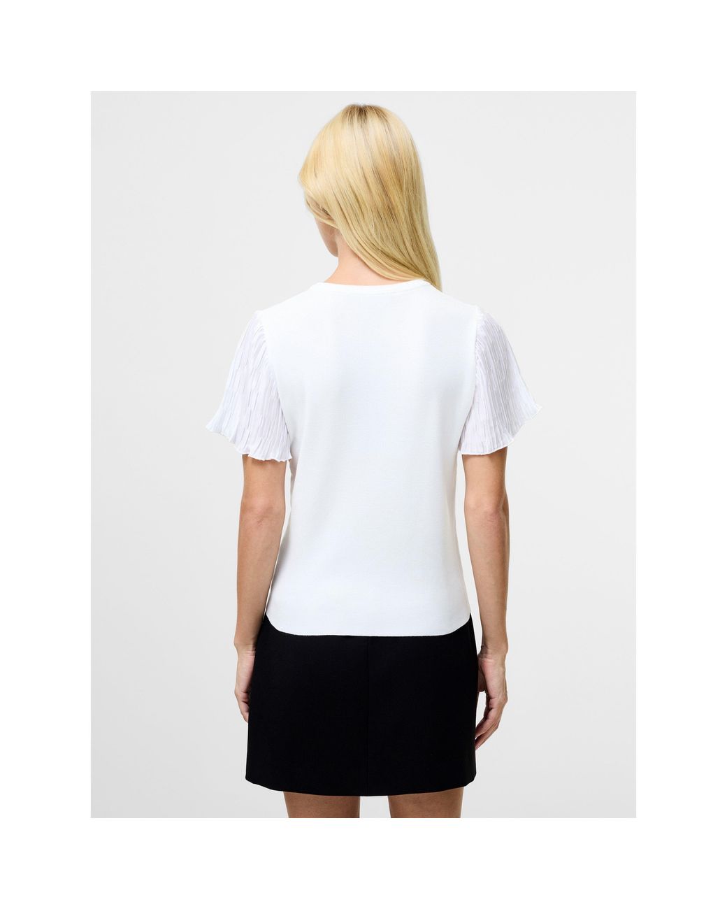 French Connection White Krista Regular Fit T-Shirt