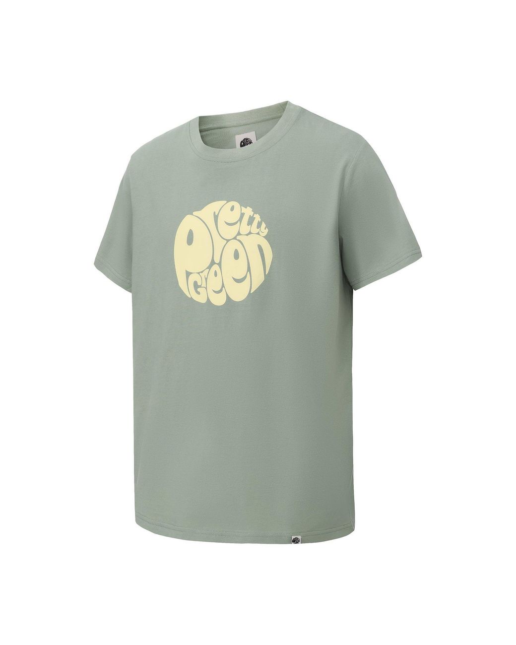 Pretty Green Green Large Logo Tee for men