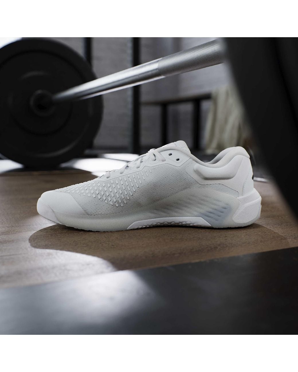 Adidas White Training Shoes for men