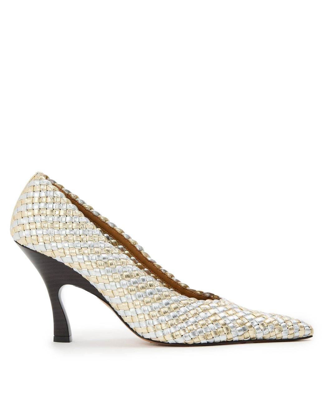 Stella McCartney Metallic Elsa Stiletto Court Shoes
