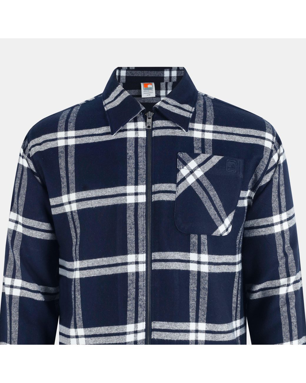 SoulCal & Co California Blue Soul Check Tailored Fit Overshirt for men