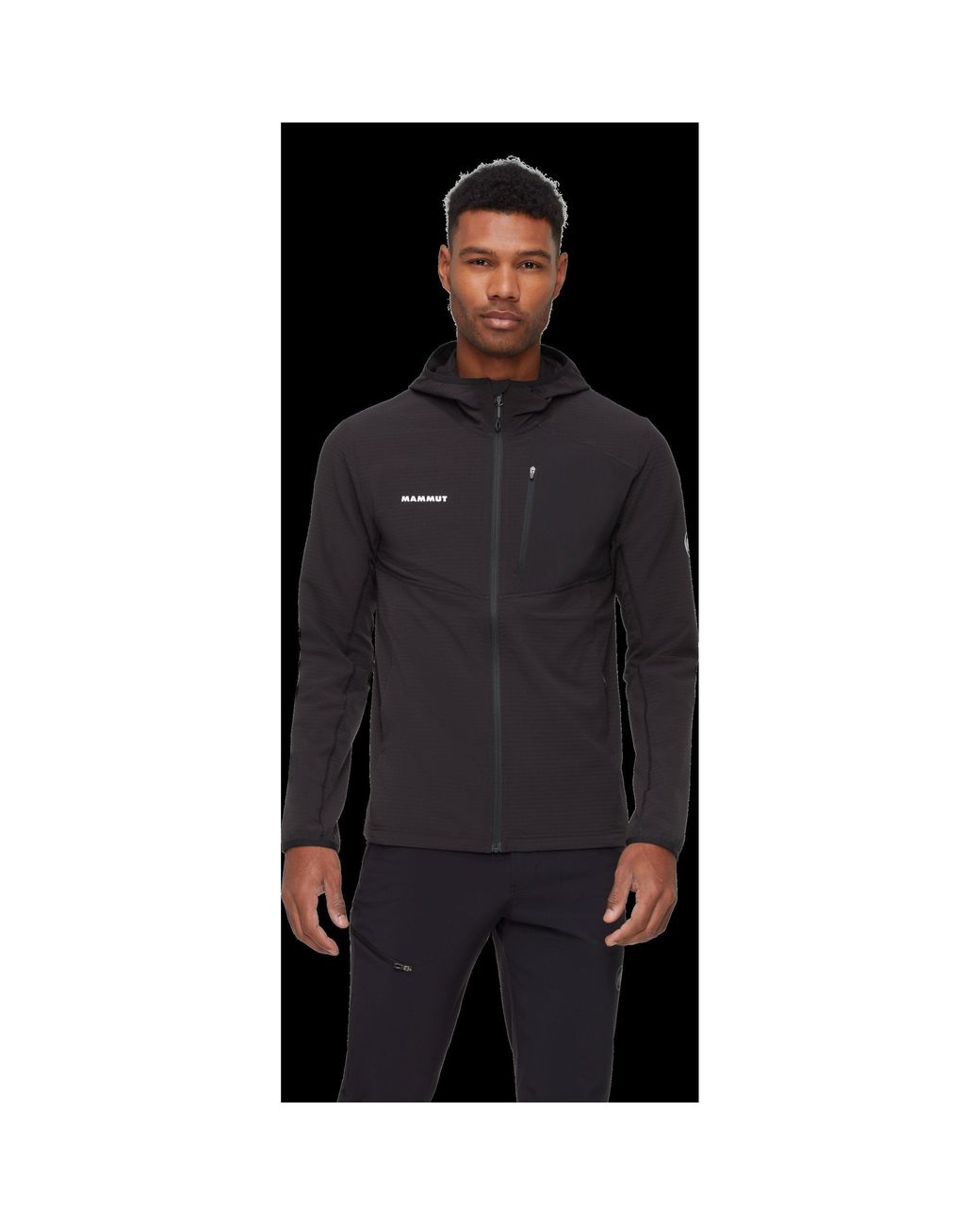 Mammut Black Madris Softshell Jacket for men