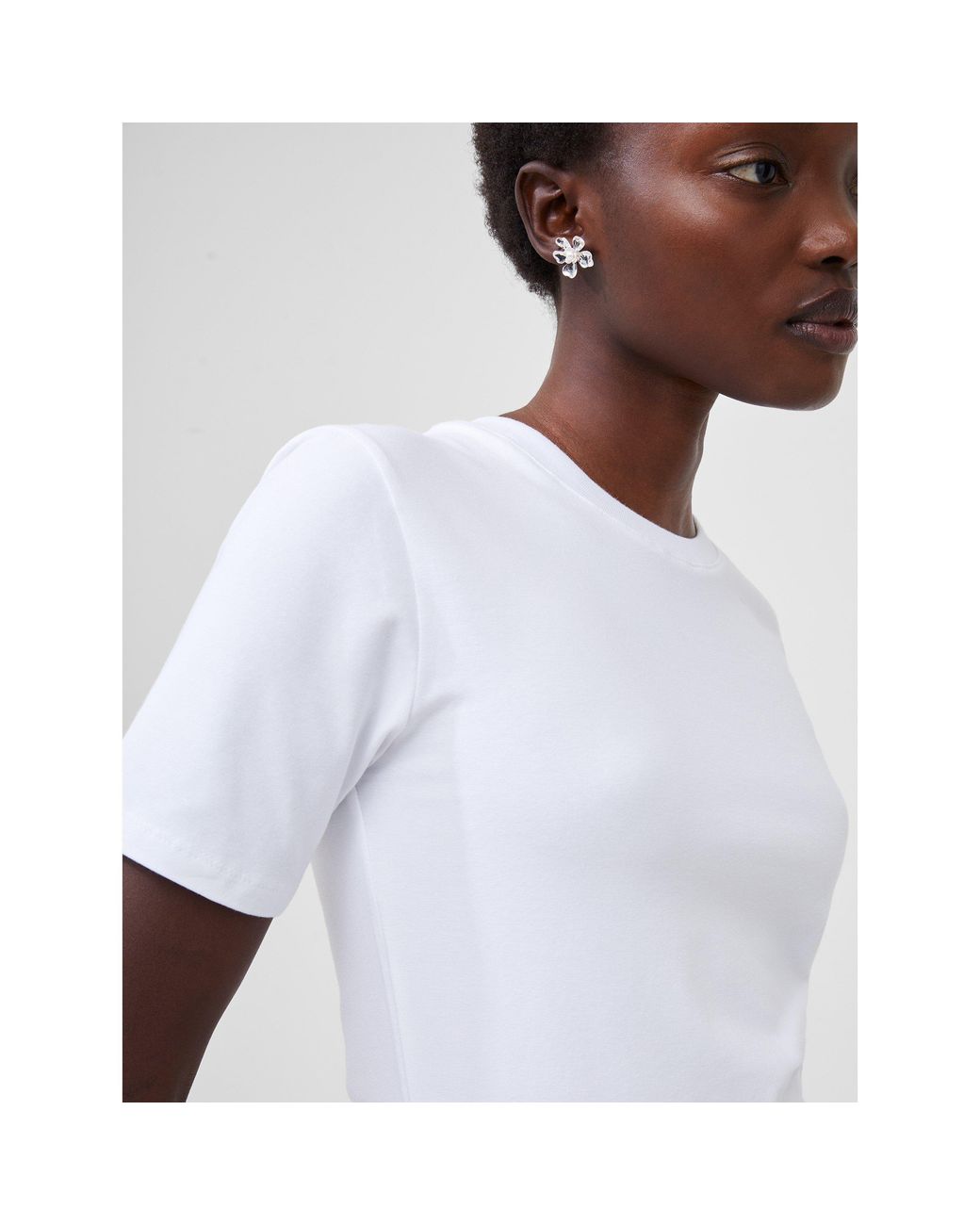 French Connection White Rallie T-Shirt