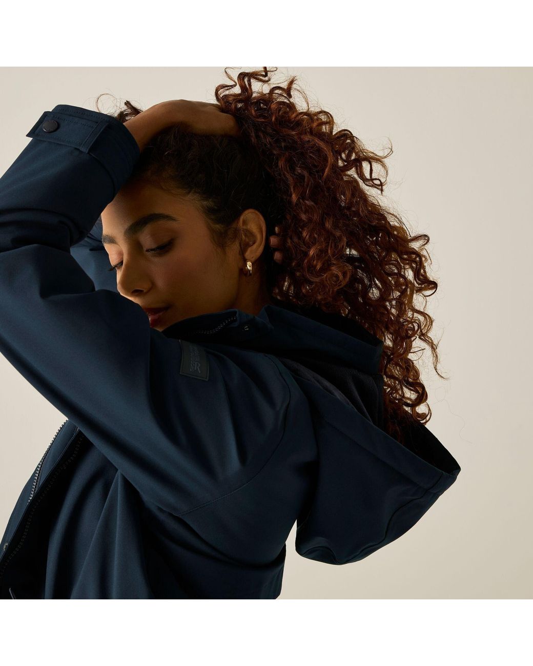 Regatta Blue Yasira Waterproof Jacket