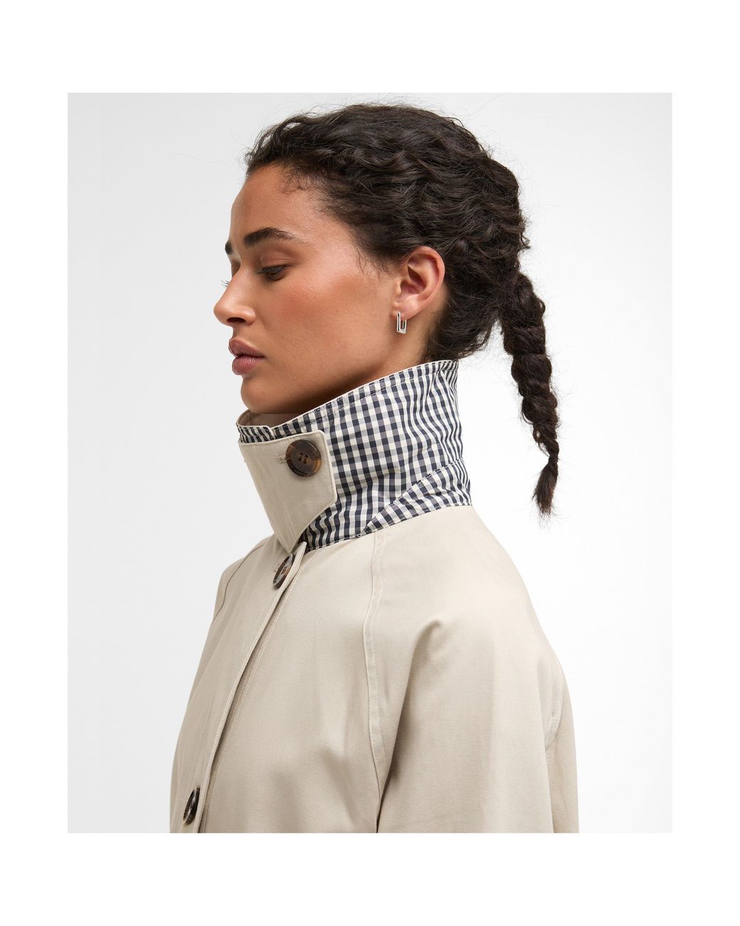 Barbour Natural Gabby Car Coat