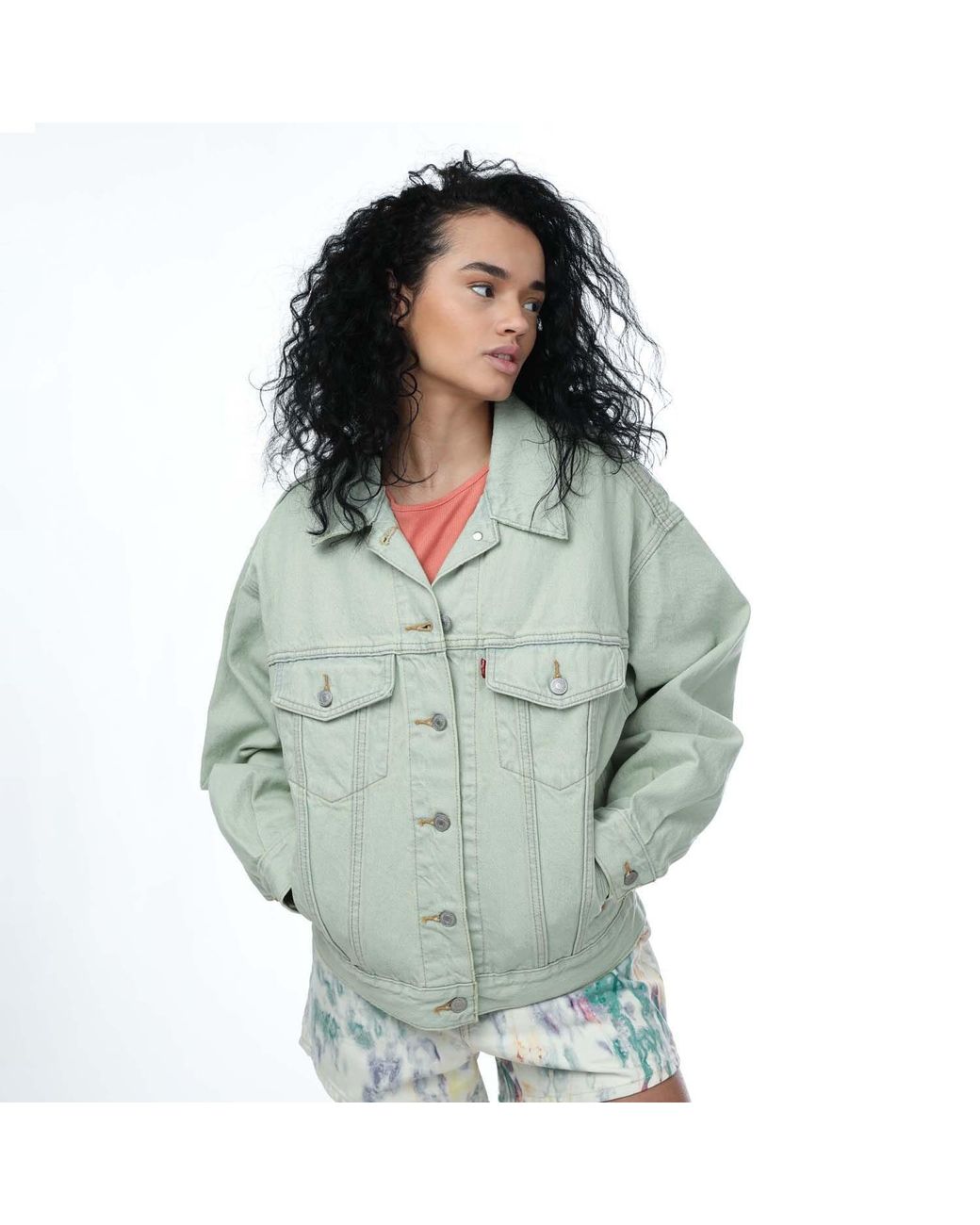 Levi's Green 90S Trucker My Muse