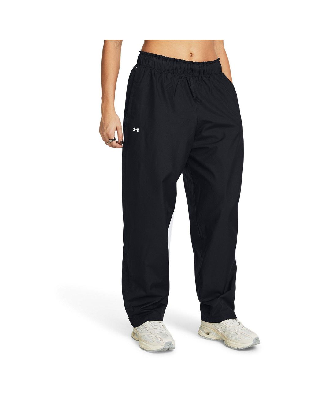 Under Armour Blue Rush Woven Tracksuit Bottoms