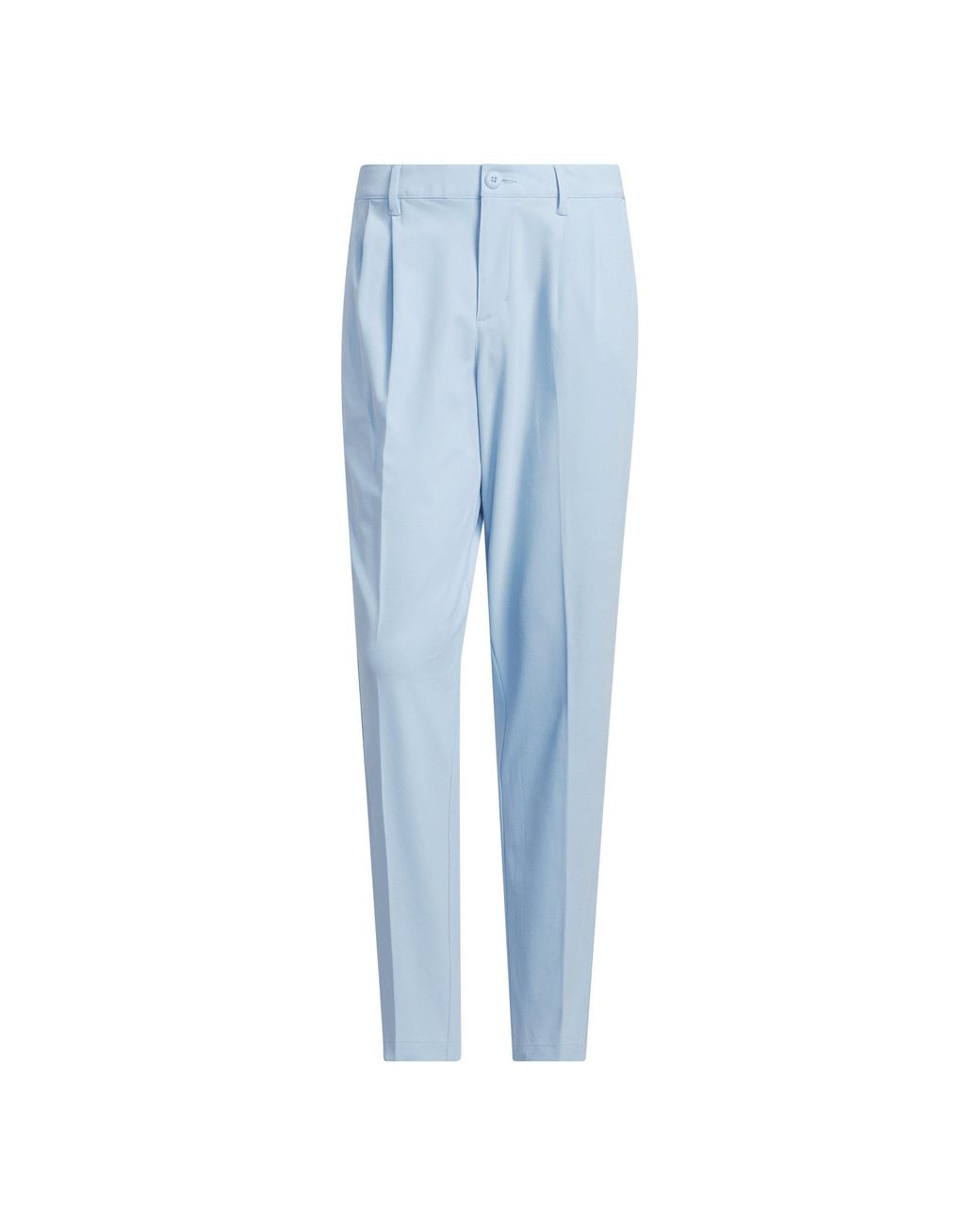 Adidas Blue F Pleat Golf Trousers for men