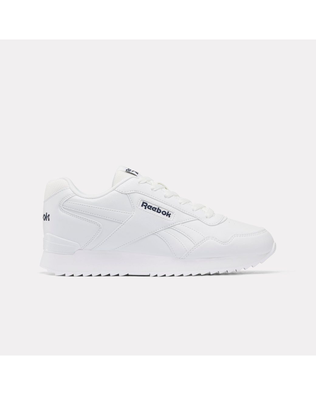 Reebok White Glide Ripple Clip Trainers for men