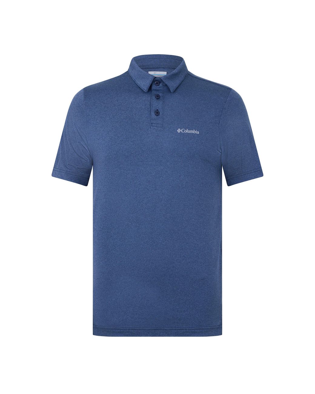 Columbia Blue Parsons Polo Short Sleeve Shirt for men