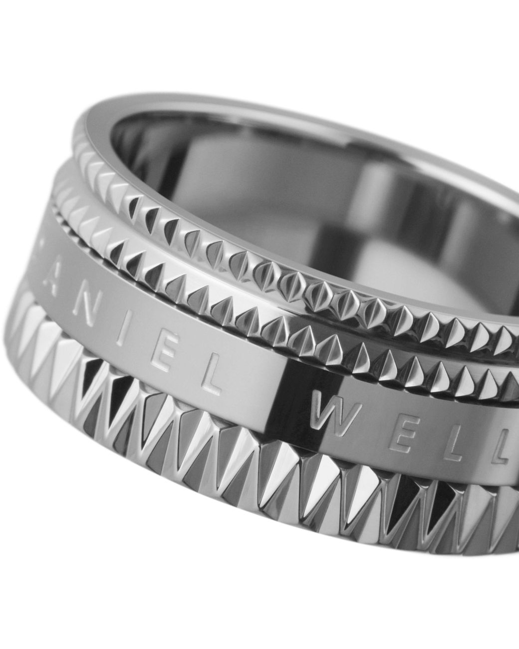 Daniel Wellington Metallic Stainless Steel Ring