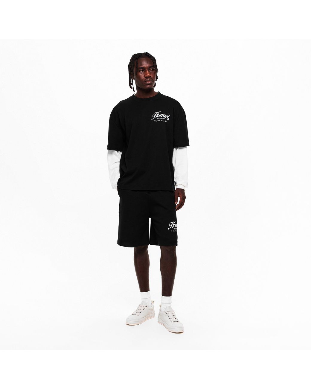 Homies Marbella Black Homies Essentials T-Shirt for men