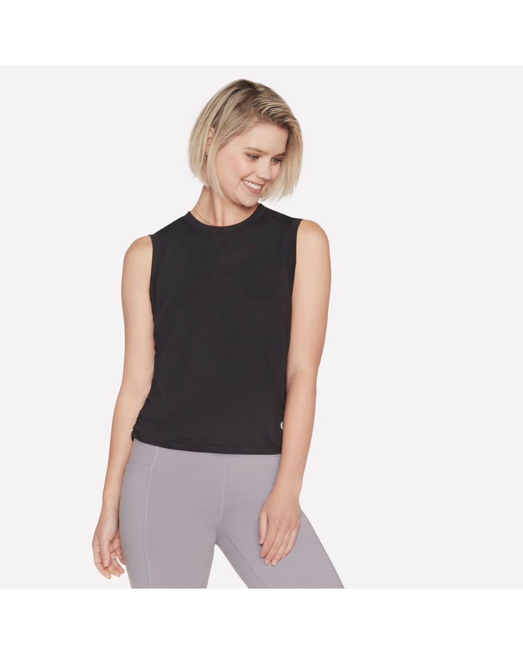 Skechers Black Godri Serene Tank Vest