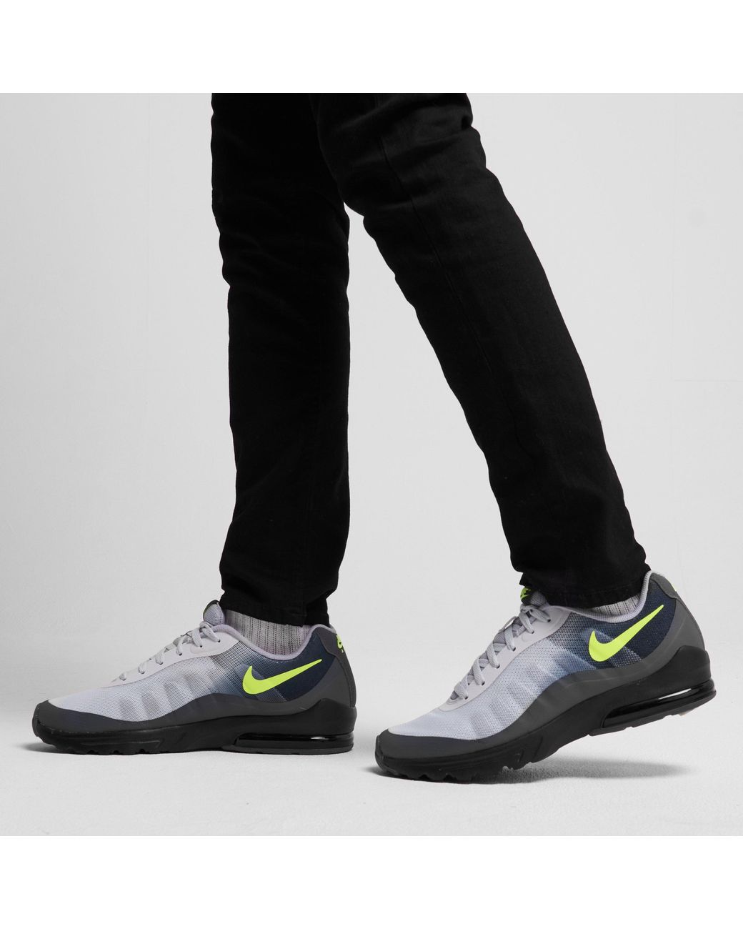 Nike Blue Air Max Invigor Shoes for men