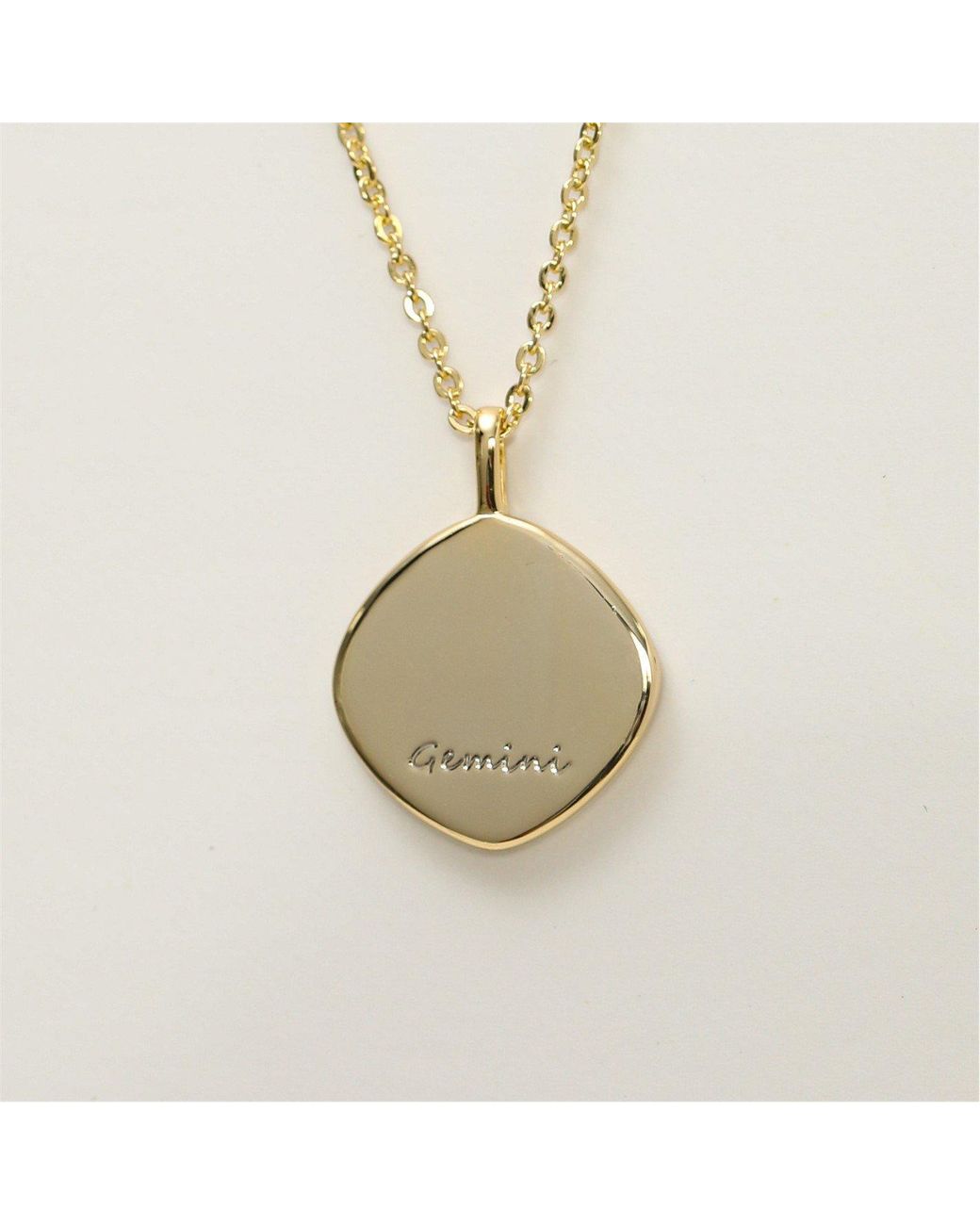Jon Richard Red Plated Molten Horoscope Necklace