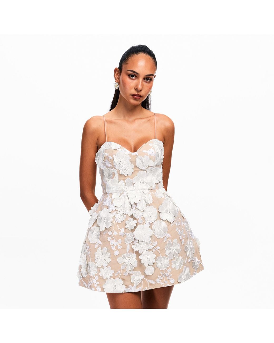 Jarlo Natural Mini Dress
