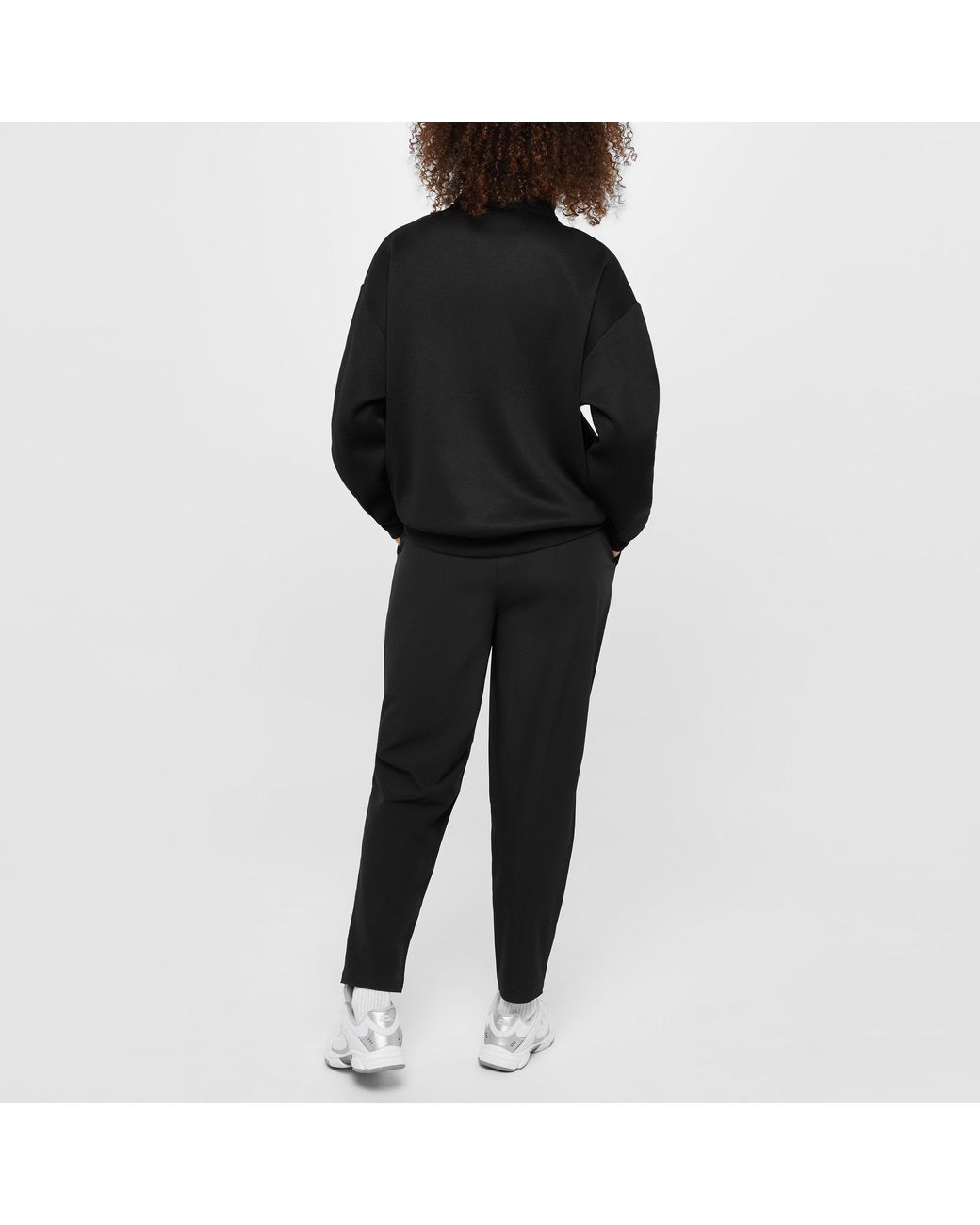 Slazenger 1881 Black Open Hem Woven Pant Ladies