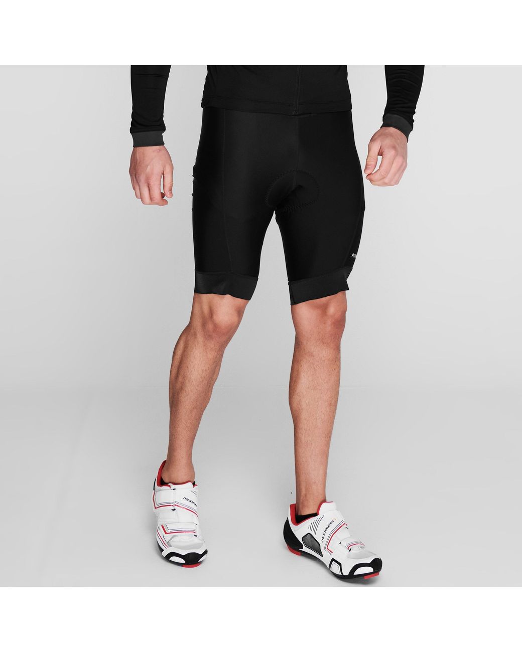 Pinnacle Black Race Cycling Shorts for men