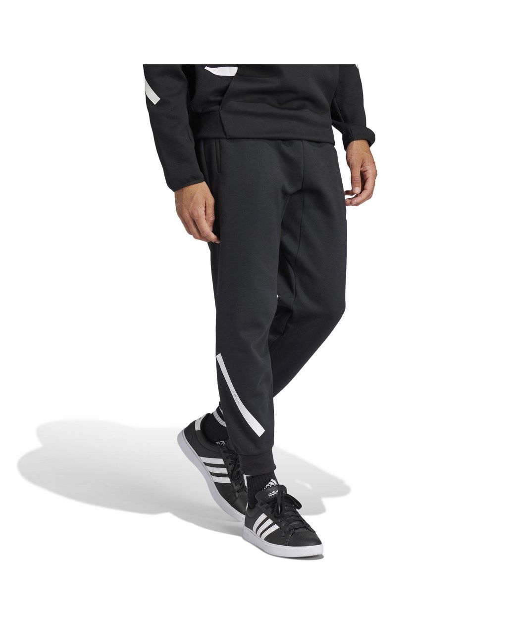 Adidas Black Z.N.E. Premium Tracksuit Bottoms for men