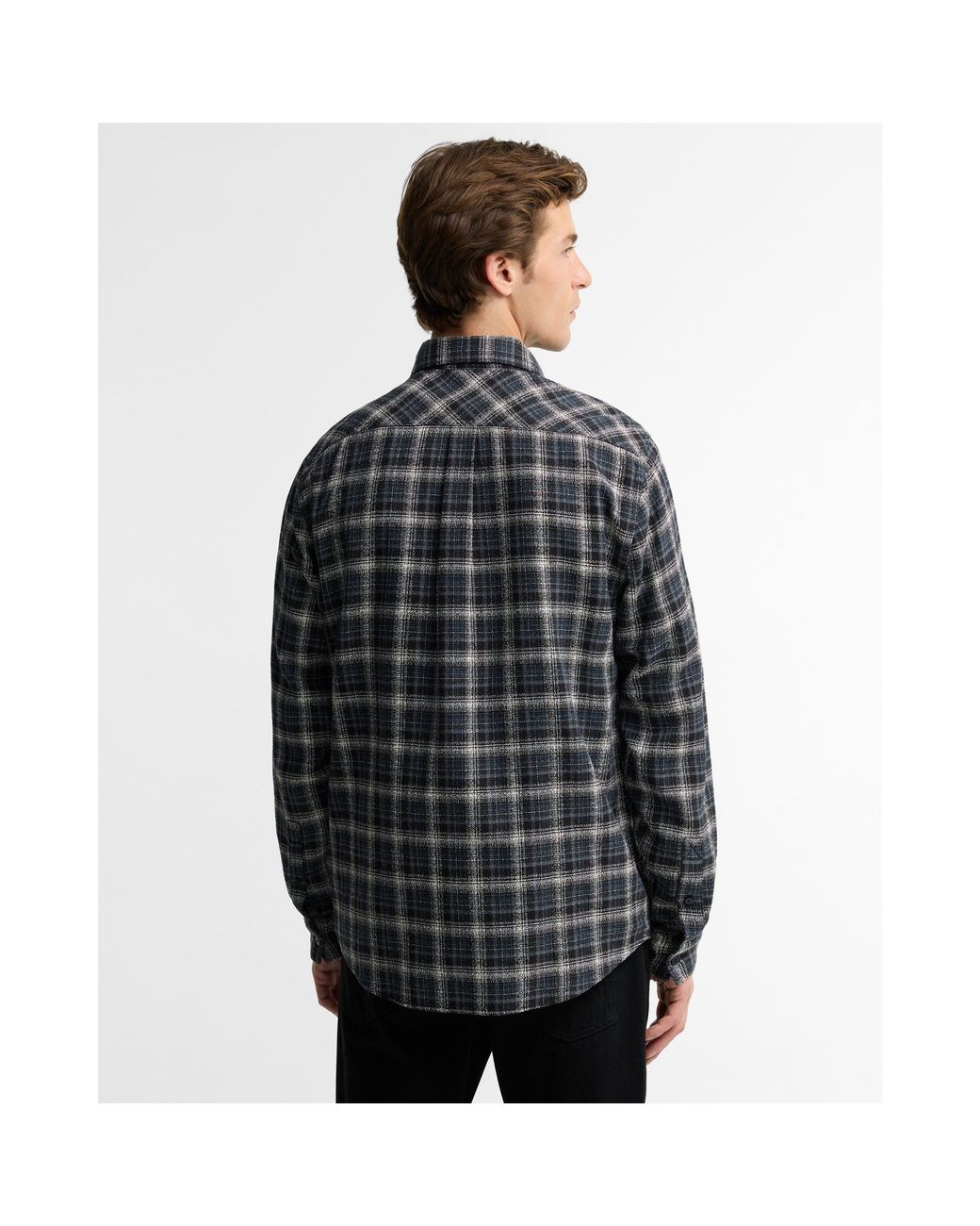 Barbour Gray Long-Sleeved Shirt for men