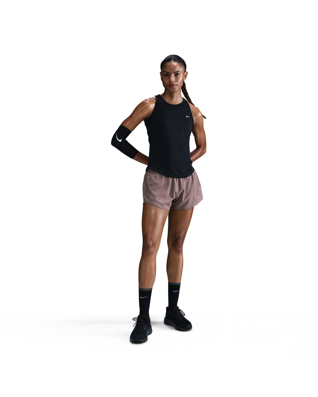 Nike Black Performance Running Vest