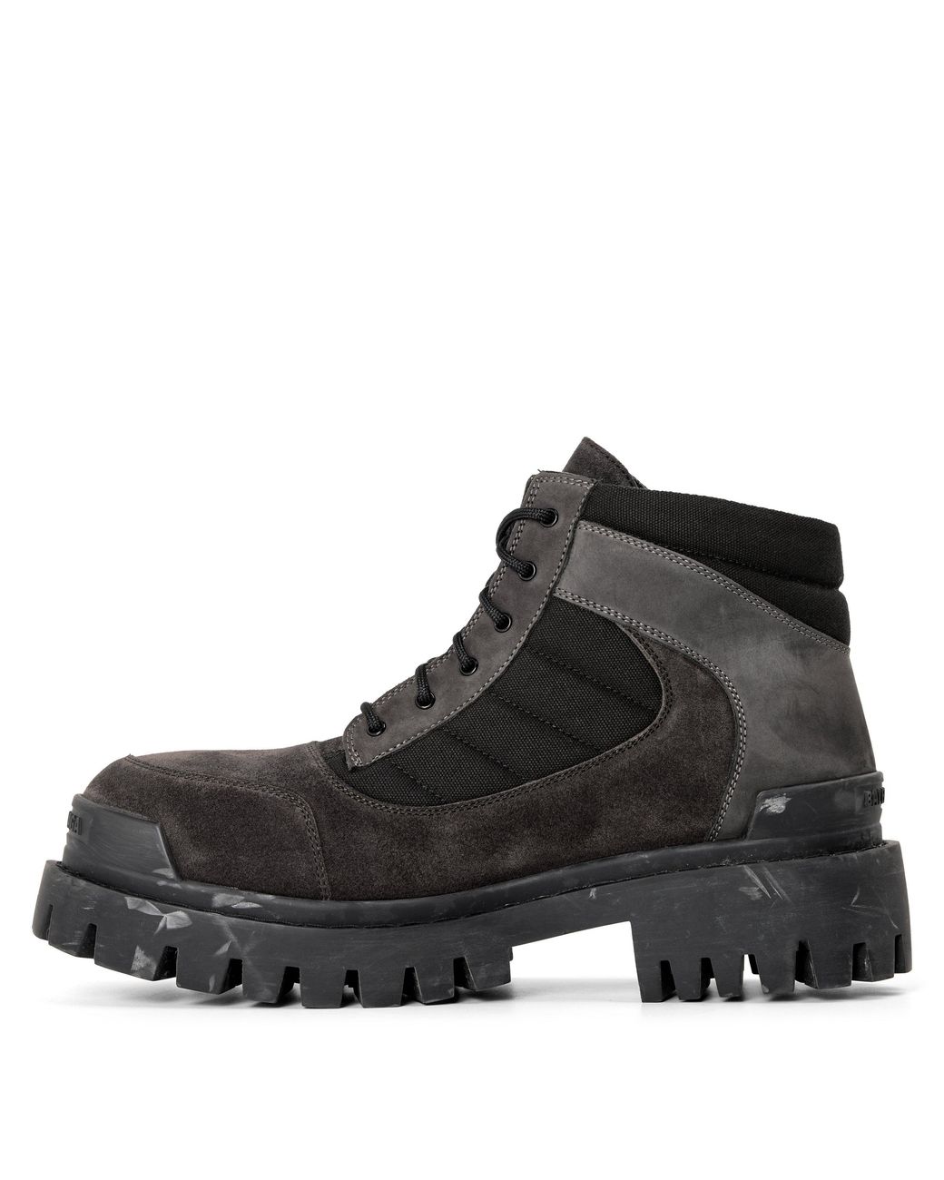 Balenciaga Black Bal Low Combat Strik Sn64 for men
